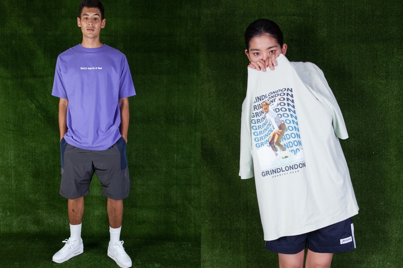 Grind London SS19 Collection Lookbook lookbooks fashion UK 