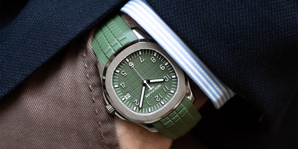 Patek Philippe Releases Its Aquanaut in "Khaki Green"