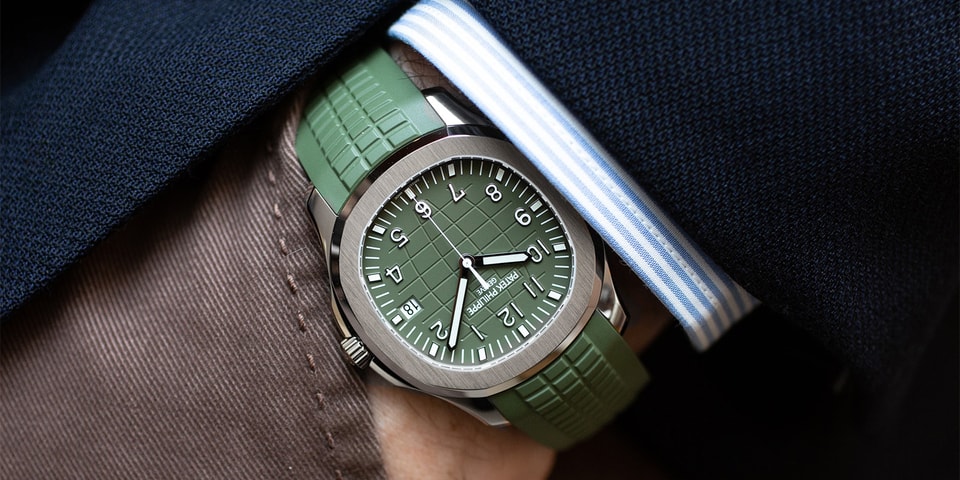 Patek Philippe Releases Its Aquanaut in "Khaki Green" Patek Philippe Releases Its Aquanaut in "Khaki Green"