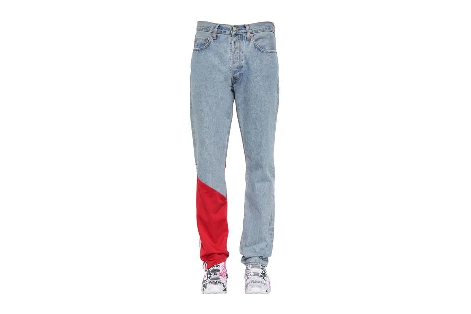 Vetements x Levi's Jersey Detail Denim Jeans | Drops | Hypebeast
