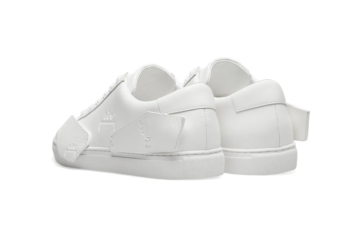 A Cold Wall Shard Low White Leather Sneaker Drop Hypebeast A Cold Wall Shard Low White Leather Sneaker Drop Hypebeast