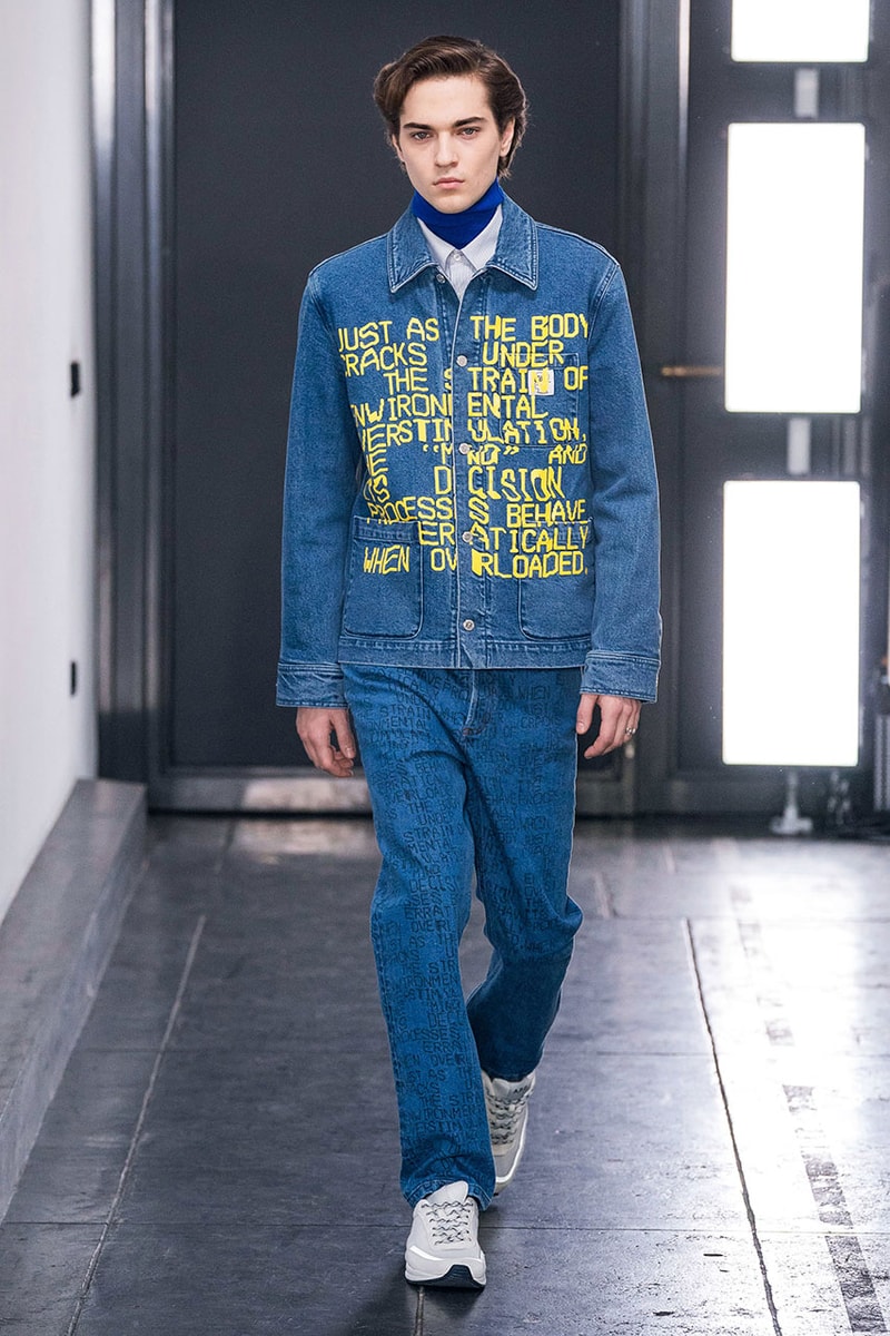 A.P.C.  Brain Dead INTERACTION #3 Collaboration suzanne koller collection release info date drop paris fashion week denim vest fleece