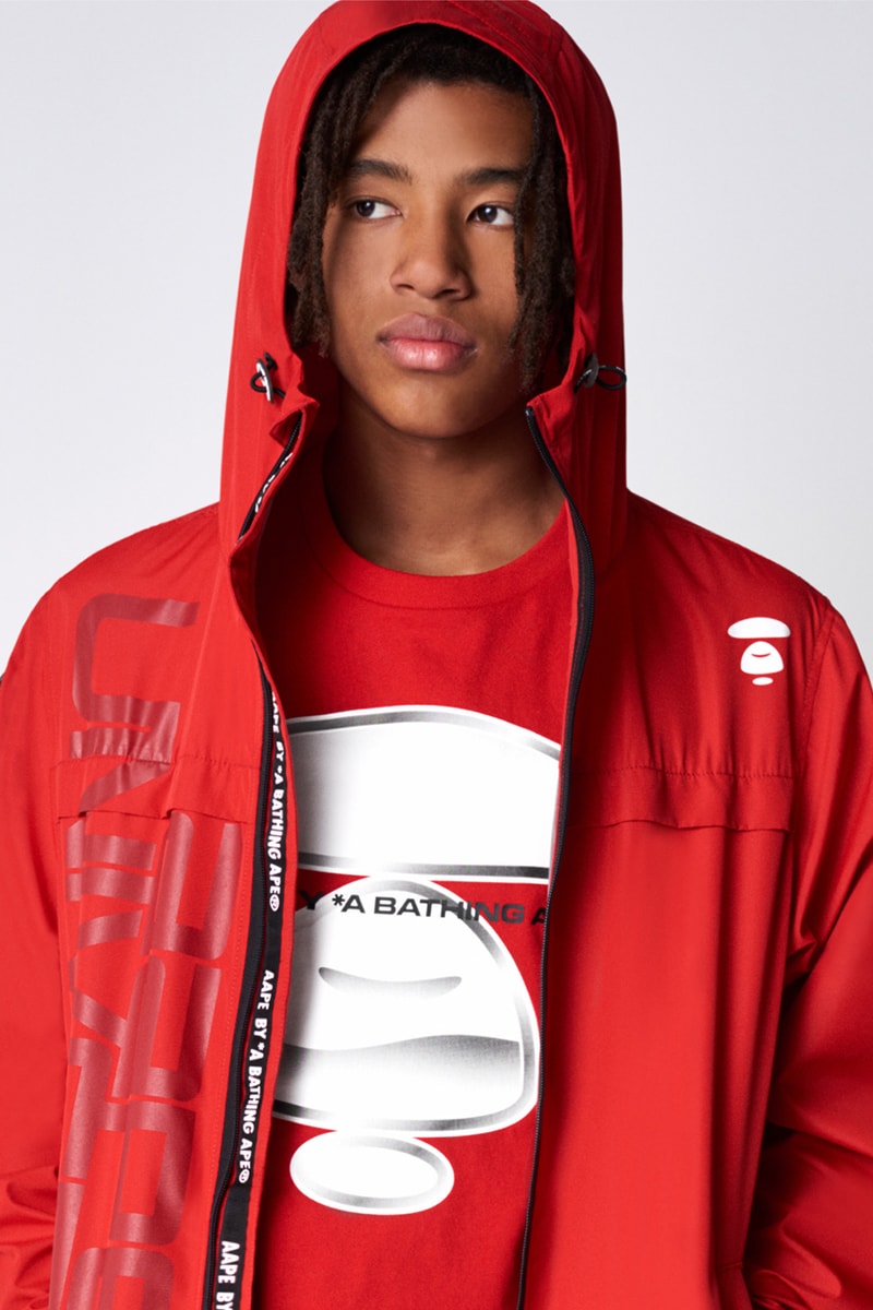 AAPE by A BATHING APE Spring 2019 Lookbook collection release date drop info buy camouflage head BAPE