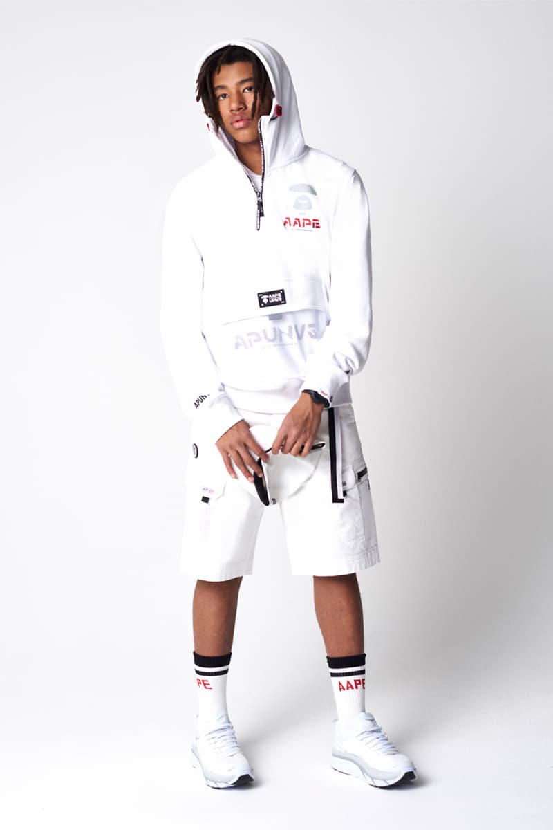 AAPE by A BATHING APE Spring 2019 Lookbook collection release date drop info buy camouflage head BAPE