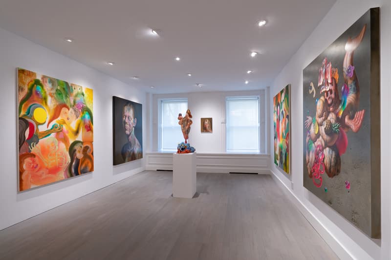 aaron johnson christian rex van minnen ross kramer gallery artworks paintings exhibitions sculptures