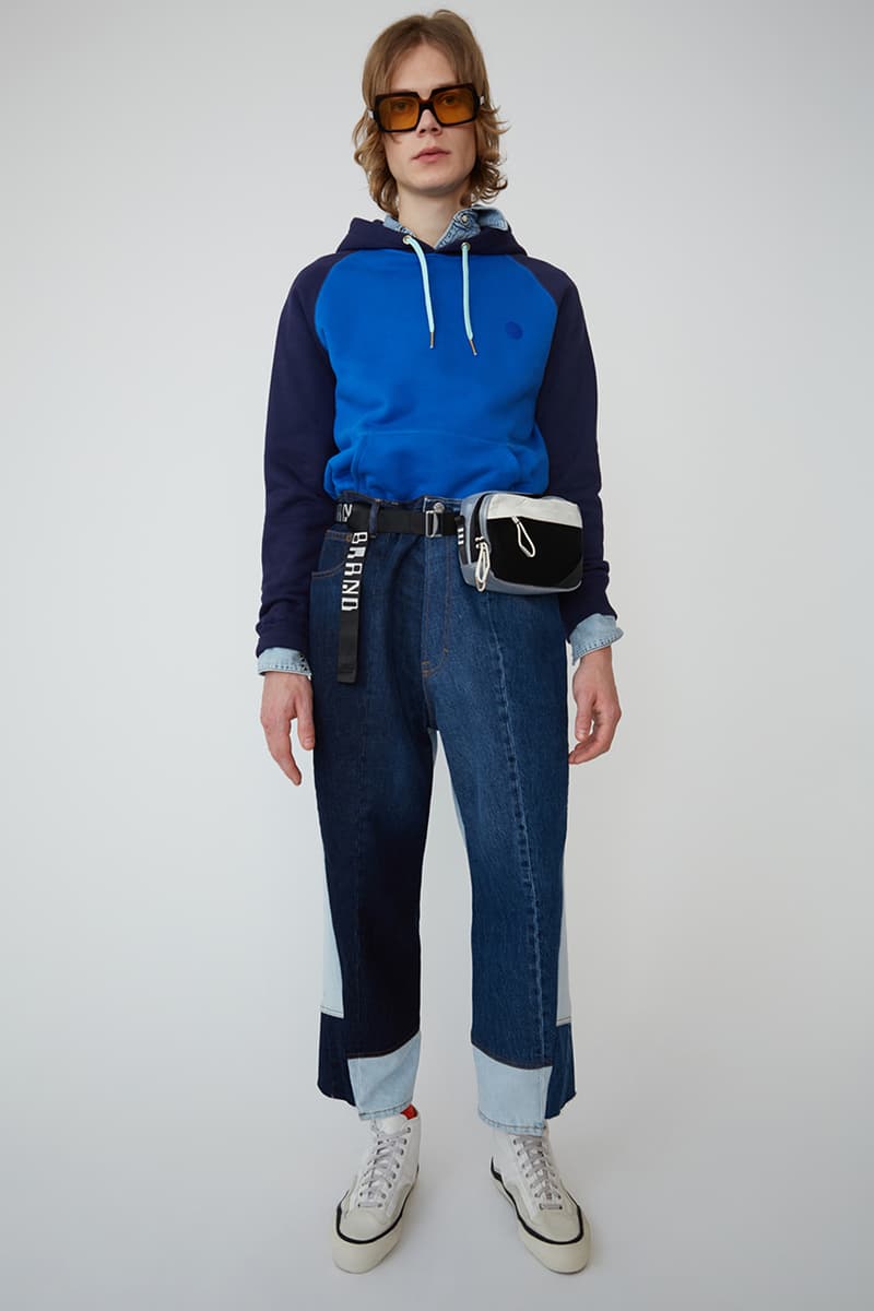 Acne Studios Spring/Summer 2019 Denim Collection Bia Konst Lookbook Fashion Clothing Cop Purchase Buy 90s Americana Workwear Swedish Designer Straight Leg Clean USA Sweden Scandinavian