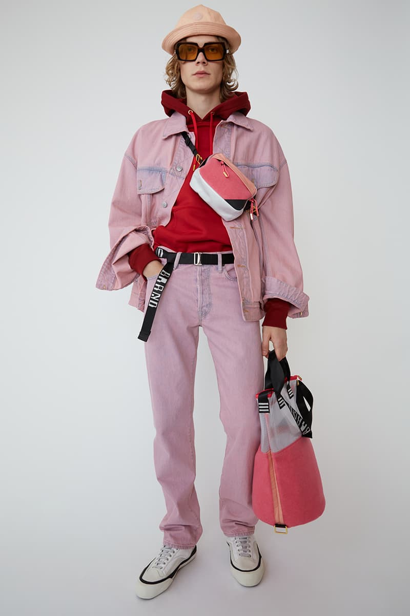 Acne Studios Spring/Summer 2019 Denim Collection Bia Konst Lookbook Fashion Clothing Cop Purchase Buy 90s Americana Workwear Swedish Designer Straight Leg Clean USA Sweden Scandinavian