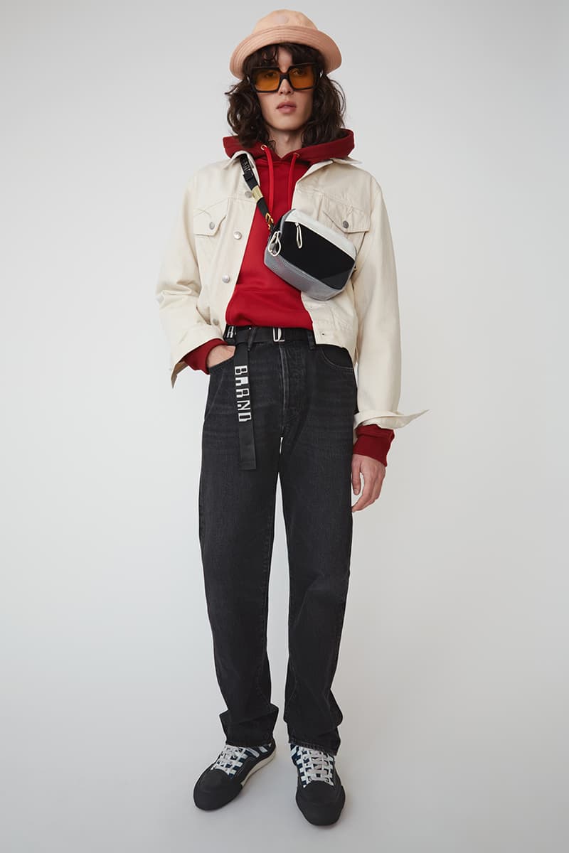 Acne Studios Spring/Summer 2019 Denim Collection Bia Konst Lookbook Fashion Clothing Cop Purchase Buy 90s Americana Workwear Swedish Designer Straight Leg Clean USA Sweden Scandinavian