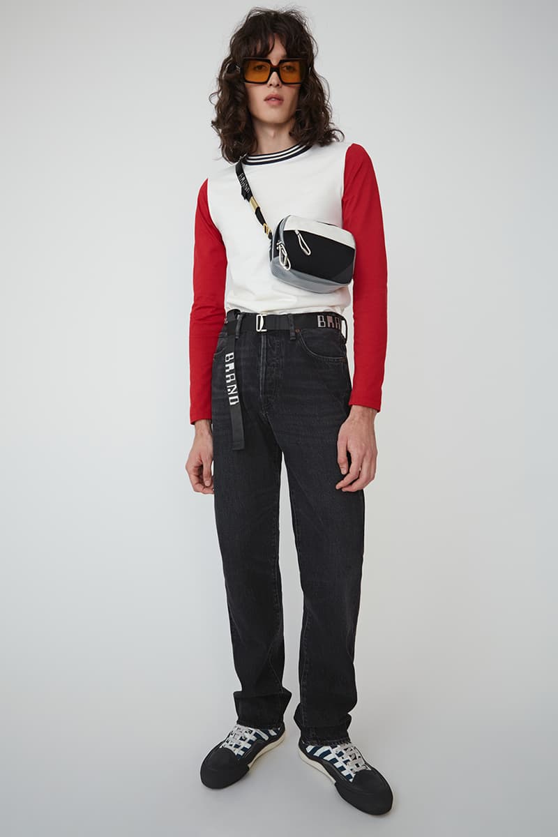 Acne Studios Spring/Summer 2019 Denim Collection Bia Konst Lookbook Fashion Clothing Cop Purchase Buy 90s Americana Workwear Swedish Designer Straight Leg Clean USA Sweden Scandinavian