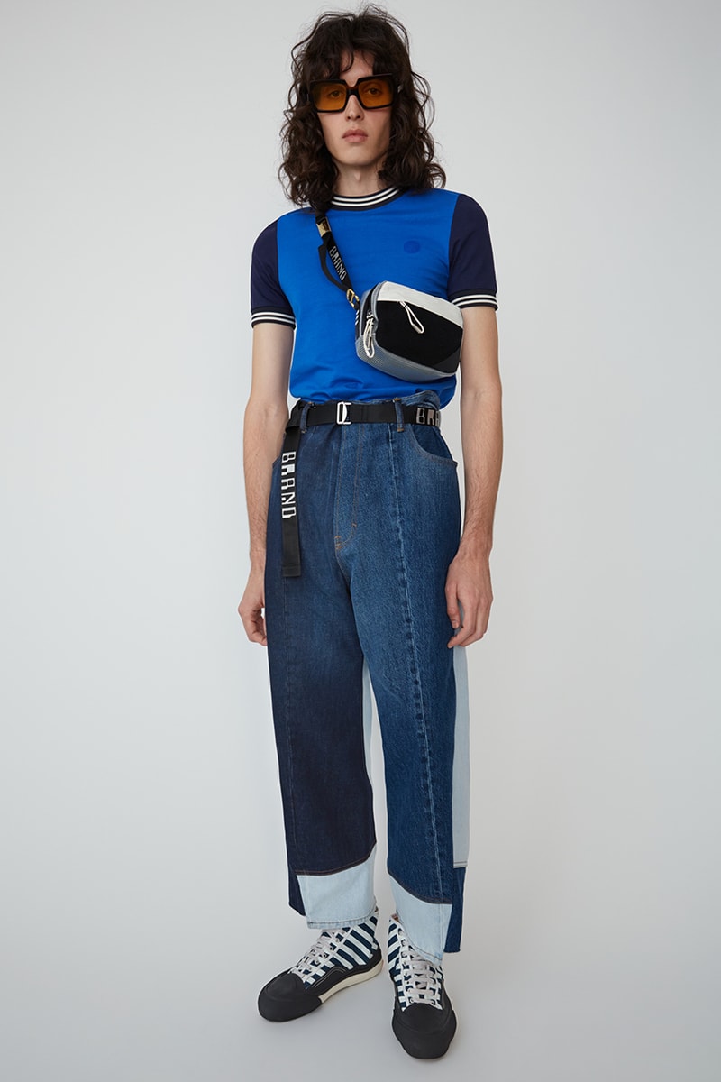Acne Studios Spring/Summer 2019 Denim Collection Bia Konst Lookbook Fashion Clothing Cop Purchase Buy 90s Americana Workwear Swedish Designer Straight Leg Clean USA Sweden Scandinavian
