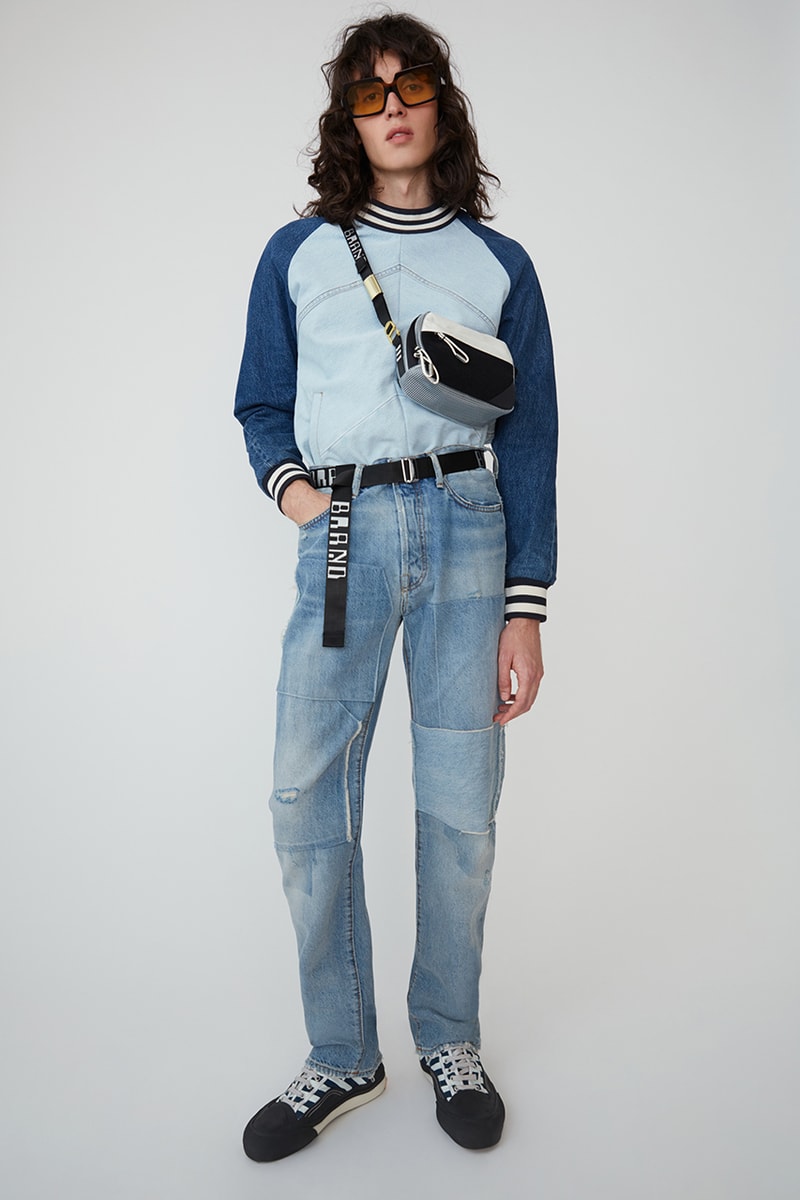 Acne Studios Spring/Summer 2019 Denim Collection Bia Konst Lookbook Fashion Clothing Cop Purchase Buy 90s Americana Workwear Swedish Designer Straight Leg Clean USA Sweden Scandinavian
