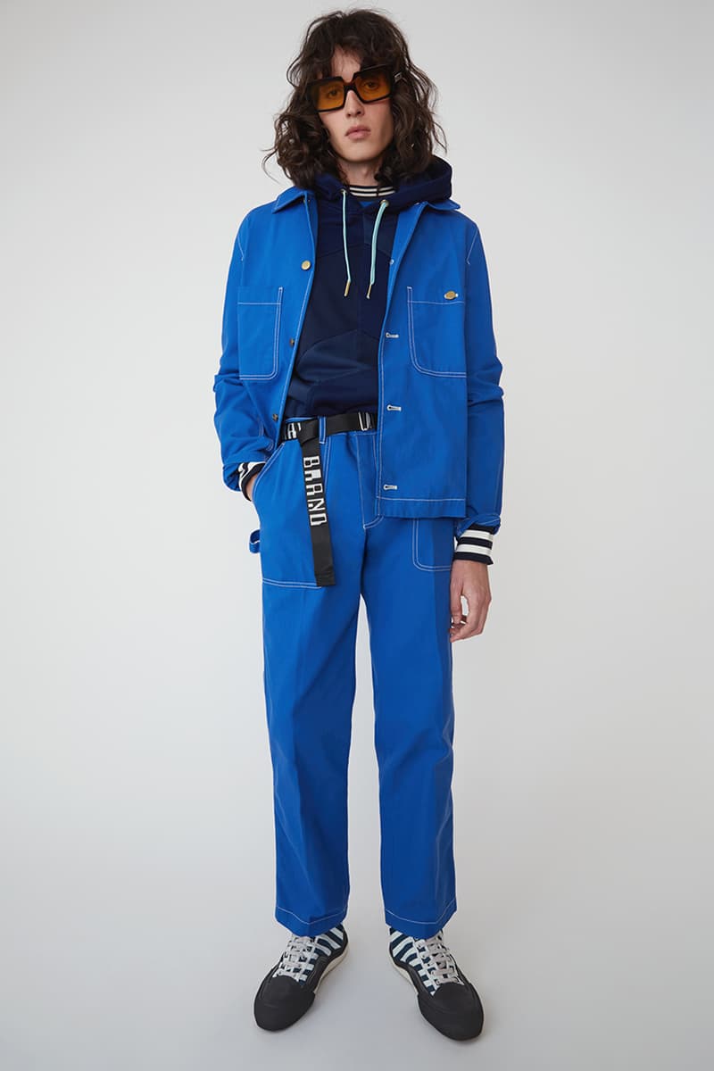 Acne Studios Spring/Summer 2019 Denim Collection Bia Konst Lookbook Fashion Clothing Cop Purchase Buy 90s Americana Workwear Swedish Designer Straight Leg Clean USA Sweden Scandinavian