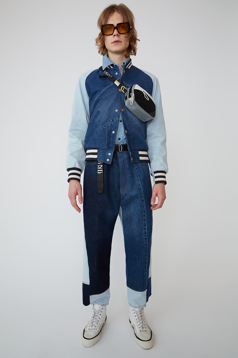 Acne Studios Spring/Summer 2019 Denim Collection Bia Konst Lookbook Fashion Clothing Cop Purchase Buy 90s Americana Workwear Swedish Designer Straight Leg Clean USA Sweden Scandinavian