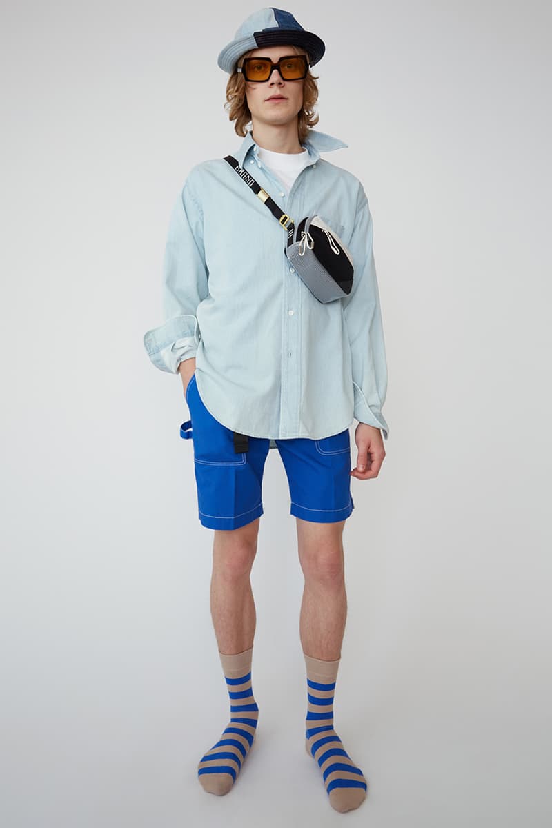 Acne Studios Spring/Summer 2019 Denim Collection Bia Konst Lookbook Fashion Clothing Cop Purchase Buy 90s Americana Workwear Swedish Designer Straight Leg Clean USA Sweden Scandinavian