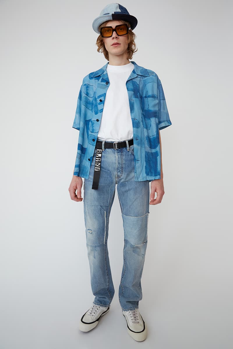 Acne Studios Spring/Summer 2019 Denim Collection Bia Konst Lookbook Fashion Clothing Cop Purchase Buy 90s Americana Workwear Swedish Designer Straight Leg Clean USA Sweden Scandinavian