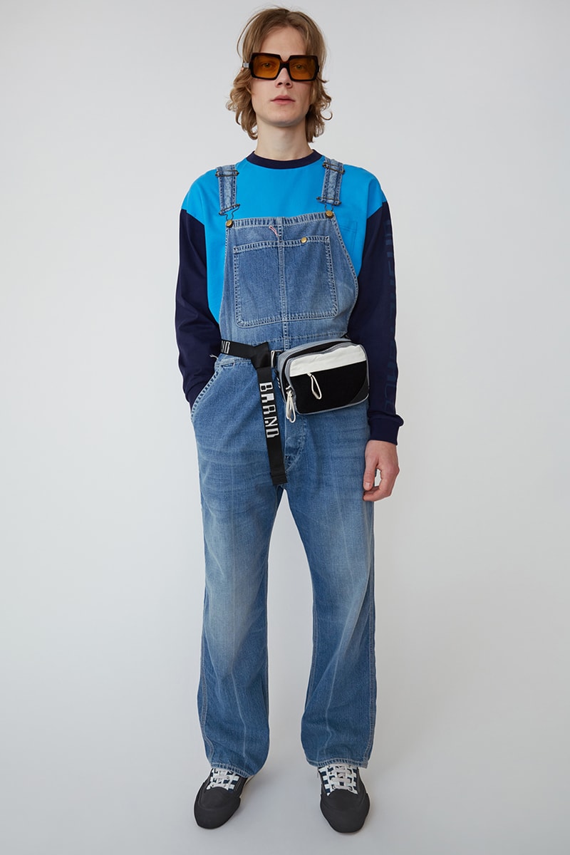 Acne Studios Spring/Summer 2019 Denim Collection Bia Konst Lookbook Fashion Clothing Cop Purchase Buy 90s Americana Workwear Swedish Designer Straight Leg Clean USA Sweden Scandinavian