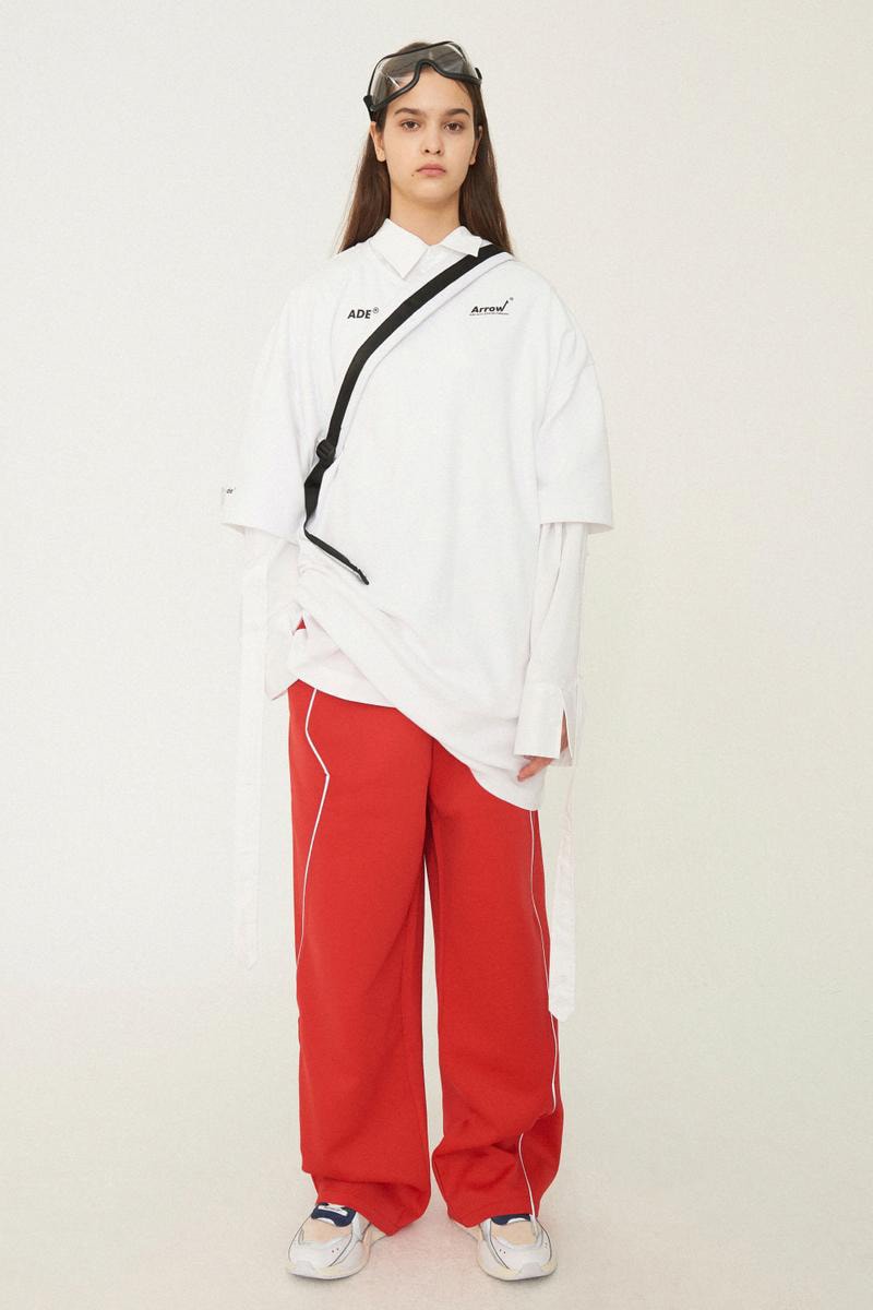 ADER error Spring/Summer 2019 "Arrow" Collection Lookbook unisex fashion Korean brand imprint south korea seoul PUMA shirtings trousers overcoats trench coats outerwear denim t-shirts basics release info drop date stockist 