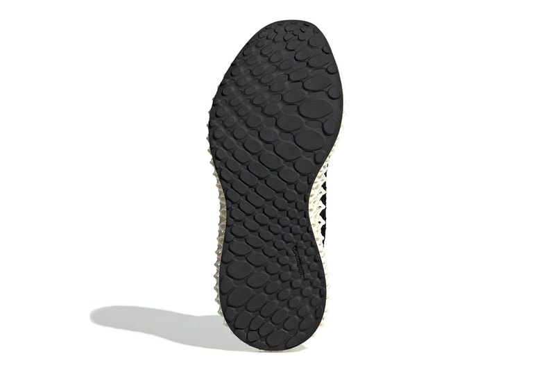 Stella McCartney x adidas AlphaEdge 4D futurecraft black sock liner white 3d printed three stripes