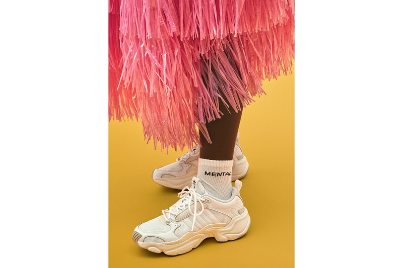 adidas Consortium Naked Magmur Runner Collaboration New Silhouette All White Friends and Family Green Blue Chunky Vintage Design AdiPrene