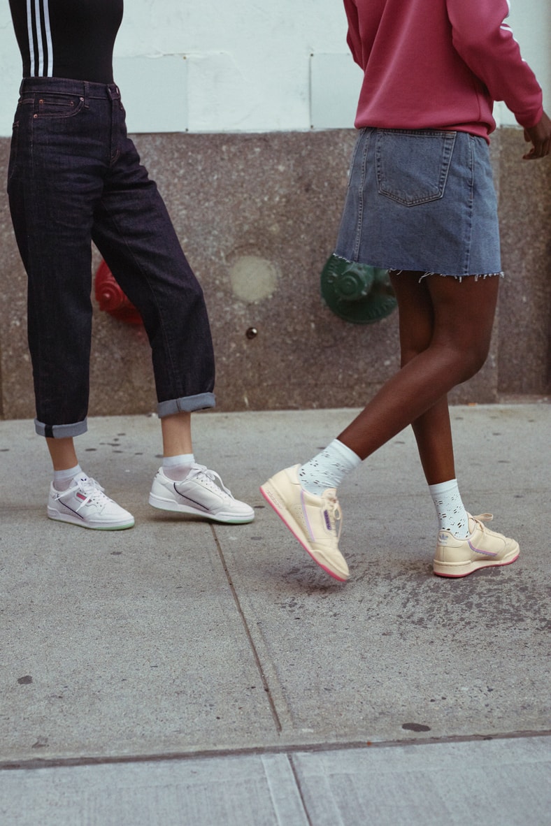 adidas Continental 80 Expansive SS19 Collection drop release date info march 9 2019 spring summer colorways ice mint, navy, grey, ash grey, clear brown