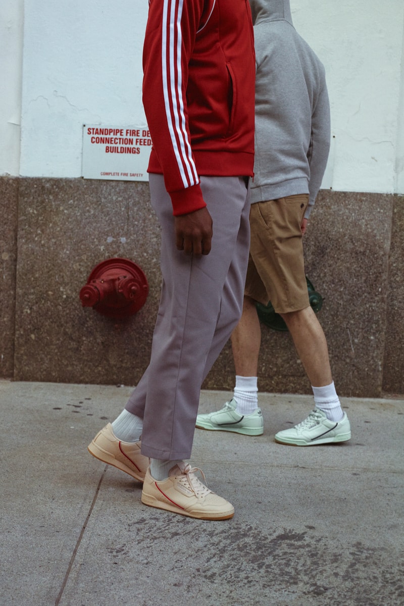 adidas Continental 80 Expansive SS19 Collection drop release date info march 9 2019 spring summer colorways ice mint, navy, grey, ash grey, clear brown