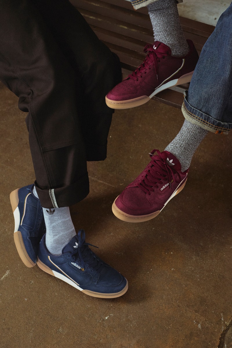 adidas Continental 80 Expansive SS19 Collection drop release date info march 9 2019 spring summer colorways ice mint, navy, grey, ash grey, clear brown
