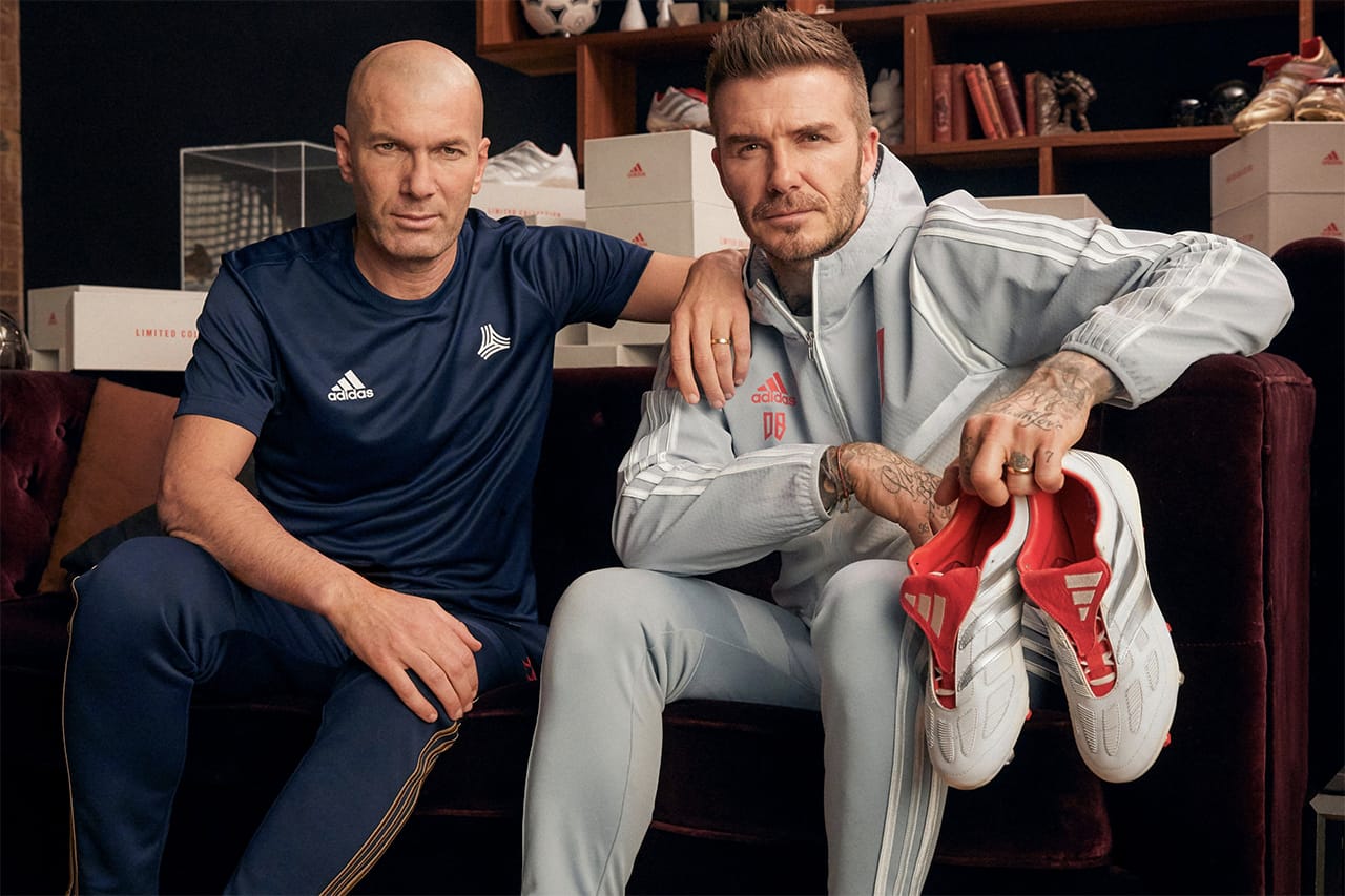 beckham and zidane adidas