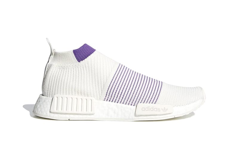 white and purple nmd