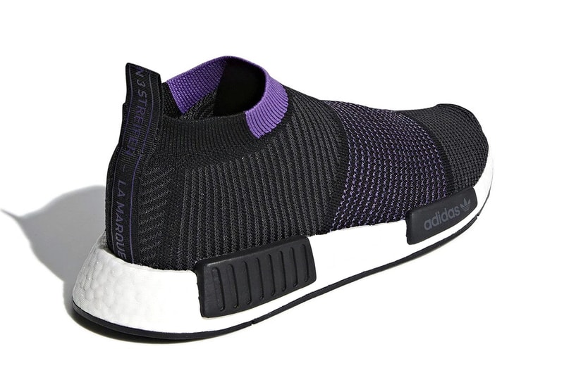 adidas NMD City Sock CS1 Boost Purple Pack SS19 Spring Summer 2019 Footwear Release New Colorway Primeknit Upper Flexible Comfort Trefoil Branding CM8496