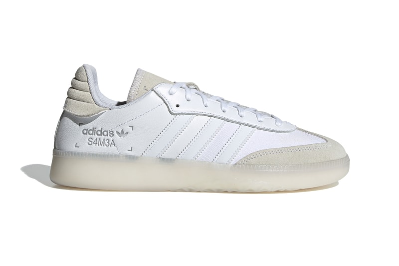 adidas originals Samba RM Shoe Release Details Shoes Trainers Kicks Sneakers Footwear Cop Purchase Buy White Grey Colorway cloud white core black tan gray BD7672 BD7486 S4M3A boost sole