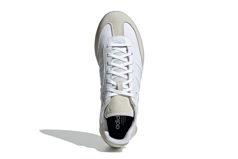 adidas originals Samba RM Shoe Release Details Shoes Trainers Kicks Sneakers Footwear Cop Purchase Buy White Grey Colorway cloud white core black tan gray BD7672 BD7486 S4M3A boost sole