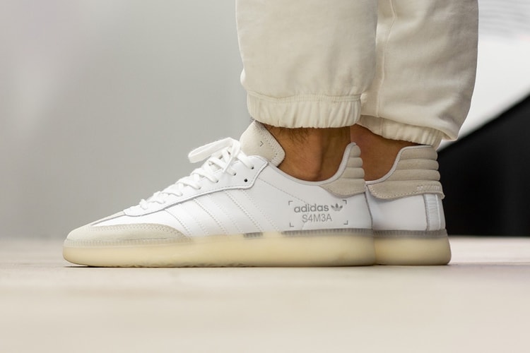 The Updated adidas Samba RM Drops in "Cloud White" & "Core Black"
