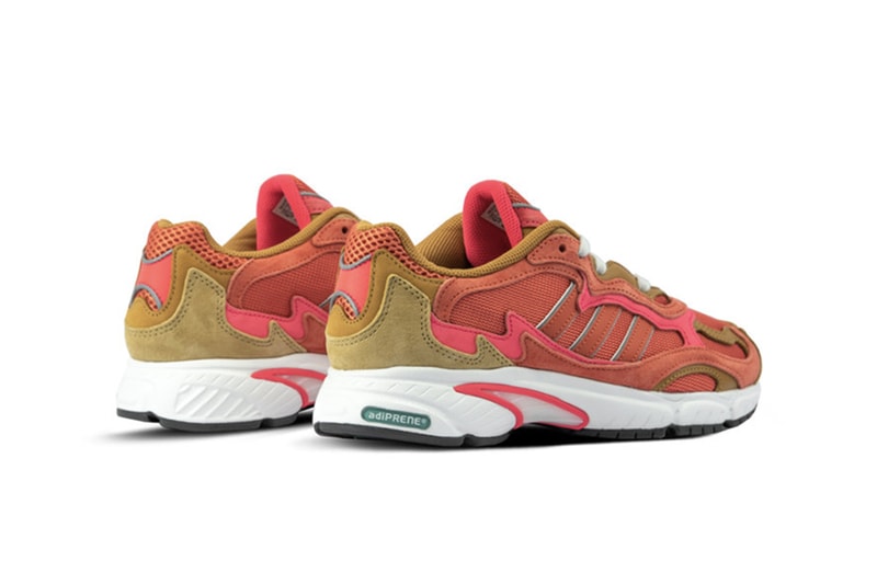 adidas Temper Run Raw Amber Core Black Legend Purple New Colorways OG Sneaker Dad Shoe Chunky Silhouette 