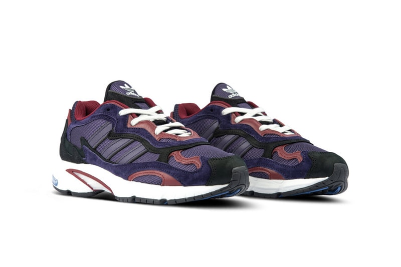 adidas Temper Run Raw Amber Core Black Legend Purple New Colorways OG Sneaker Dad Shoe Chunky Silhouette 