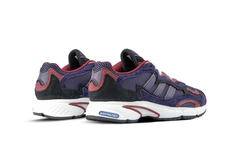adidas Temper Run Raw Amber Core Black Legend Purple New Colorways OG Sneaker Dad Shoe Chunky Silhouette 