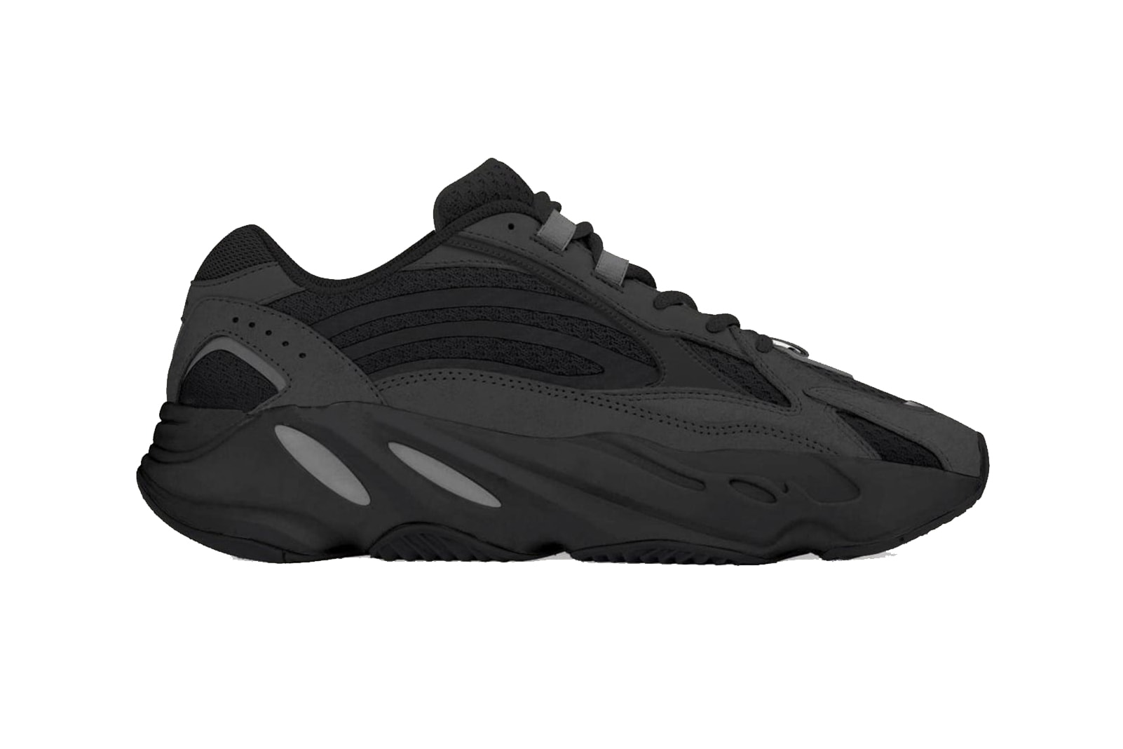 adidas Yeezy Boost 700 V2 Vanta Teaser kanye West Sneakers boost adidas kicks black trainers fashion streetwear footwear 