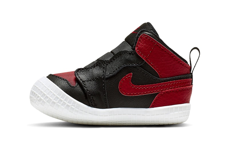 air jordan 1 crib banned colorway toddler sneakers