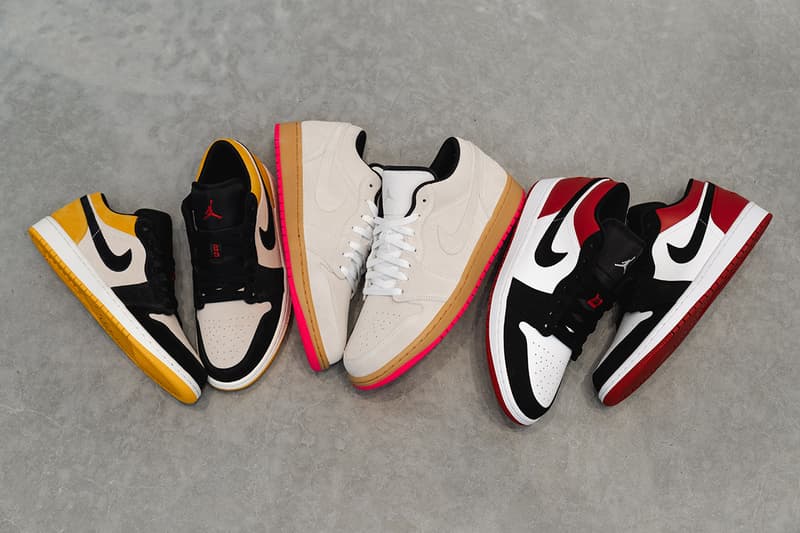 Air Jordan 1 Low Trio In Skate Inspired Design Hypebeast