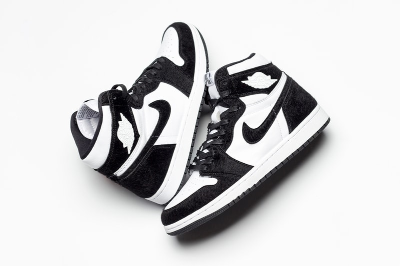 air jordan 1 panda nike closer look on foot colorway release date info buy brand