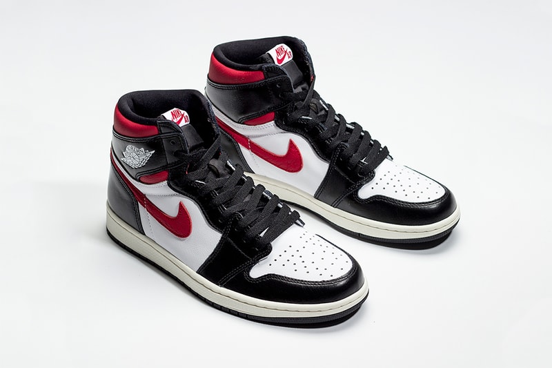 air jordan 1 retro high og 2019 june footwear jordan brand black white sail gym red