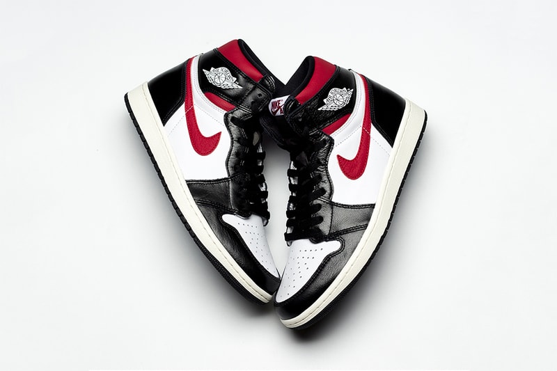 air jordan 1 retro high og 2019 june footwear jordan brand black white sail gym red