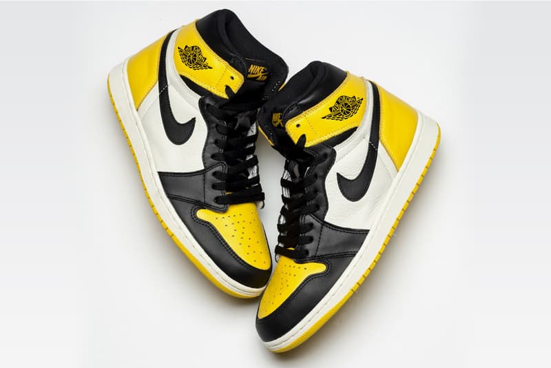 air jordan 1 retro high og yellow toe 2019 summer footwear jordan brand