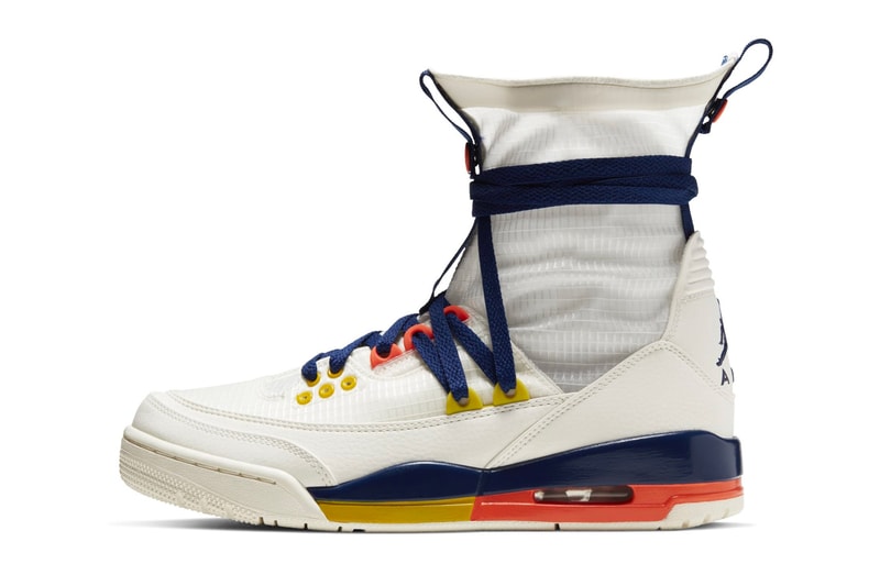 Air Jordan 3 RTR EXP Lite Release Info white blue yellow orange gold BQ8394-100 drop date pricing 