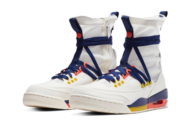 Air Jordan 3 RTR EXP Lite Release Info white blue yellow orange gold BQ8394-100 drop date pricing 