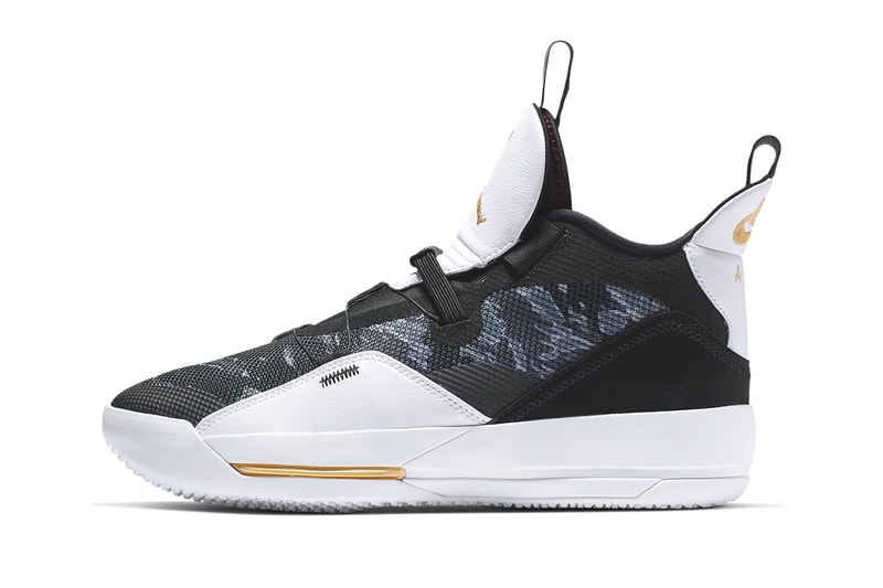 Air Jordan 33 Tiger-Stripe Camo Release Info nike jumpman basketball sneakers shoes 
