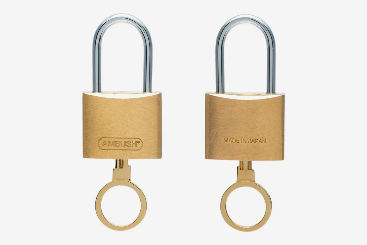 New Arrivals! - lock#4 Louis Vuitton Gold Tone Brass Lock and Key