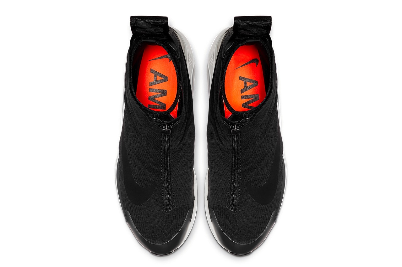 Ambush x Nike Air Max 180 Official Look "Black/Black-Pale Grey" BV0145-001 yoon ambush verbal co-branding orange insole 