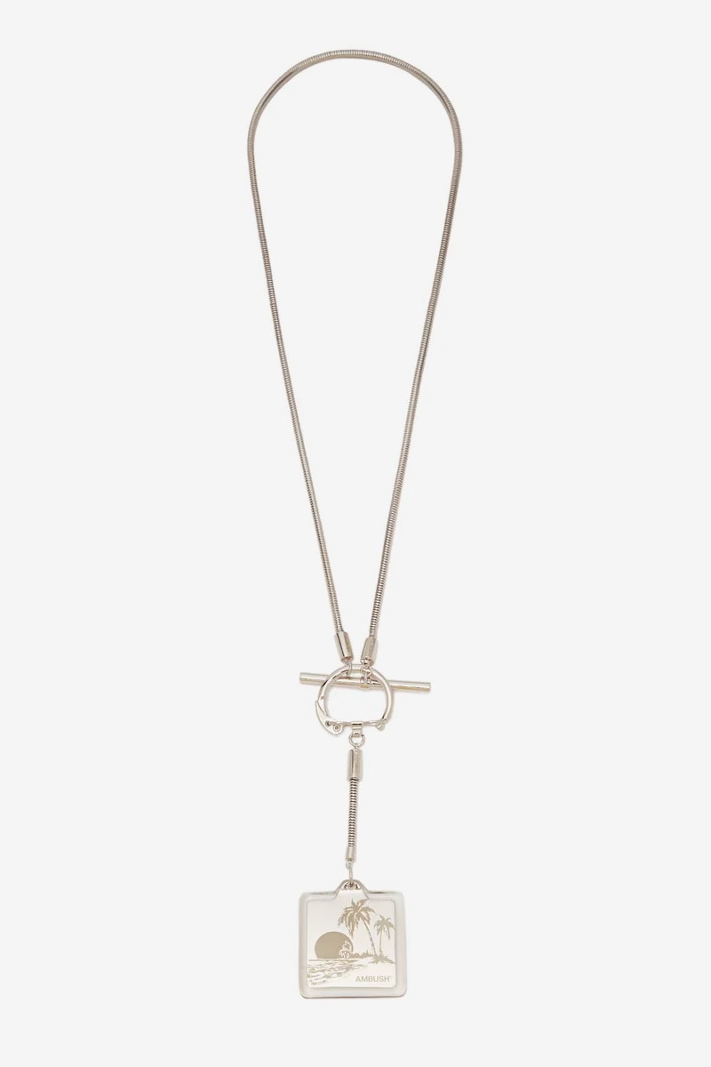 AMBUSH Souvenir Key-Ring Necklace Release Silver Yoon MATCHESFASHION.COM