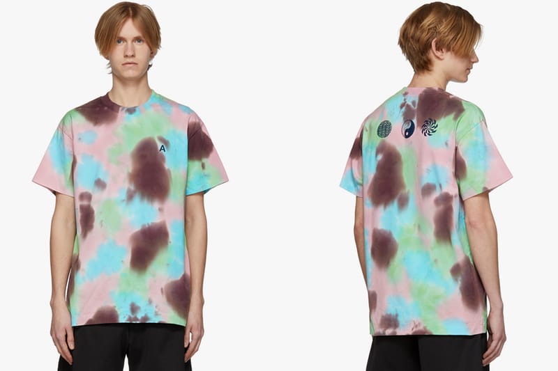 AMBUSH 'A' Waves Tie-Dye T-Shirt Brings out Retro Vibes