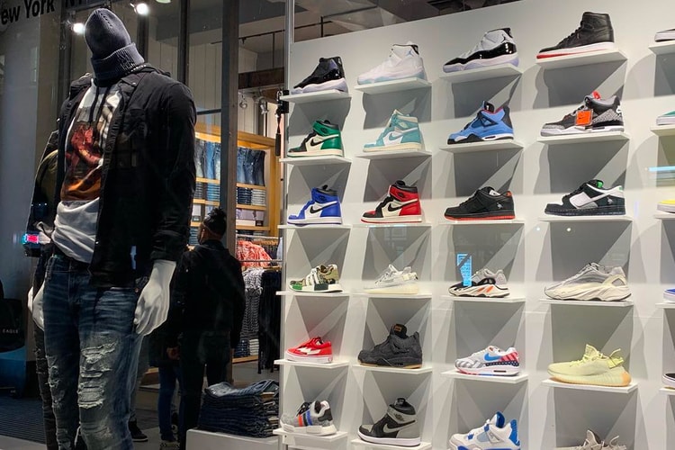American Eagle Sparks Debate With Sneaker Reseller Pop-up